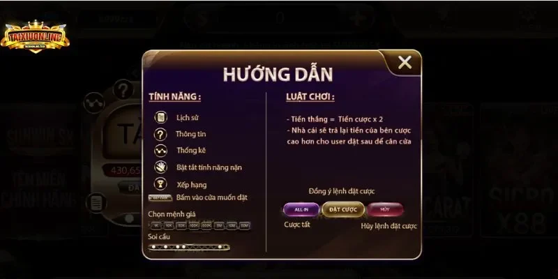 Hướng Dẫn Người Chơi Nắm Bắt Luật Chơi Tài Xỉu Online